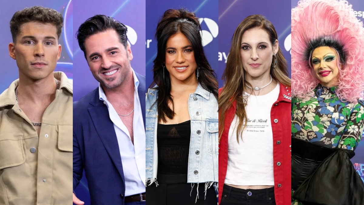 Raoul, Bustamante, Julia, Conchita y Supremme, finalistas de 'Tu cara me suena 11'.