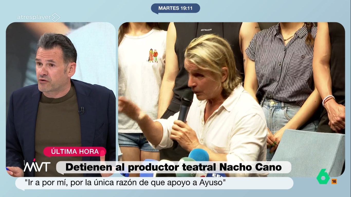 Iñaki López en 'Más vale tarde'.