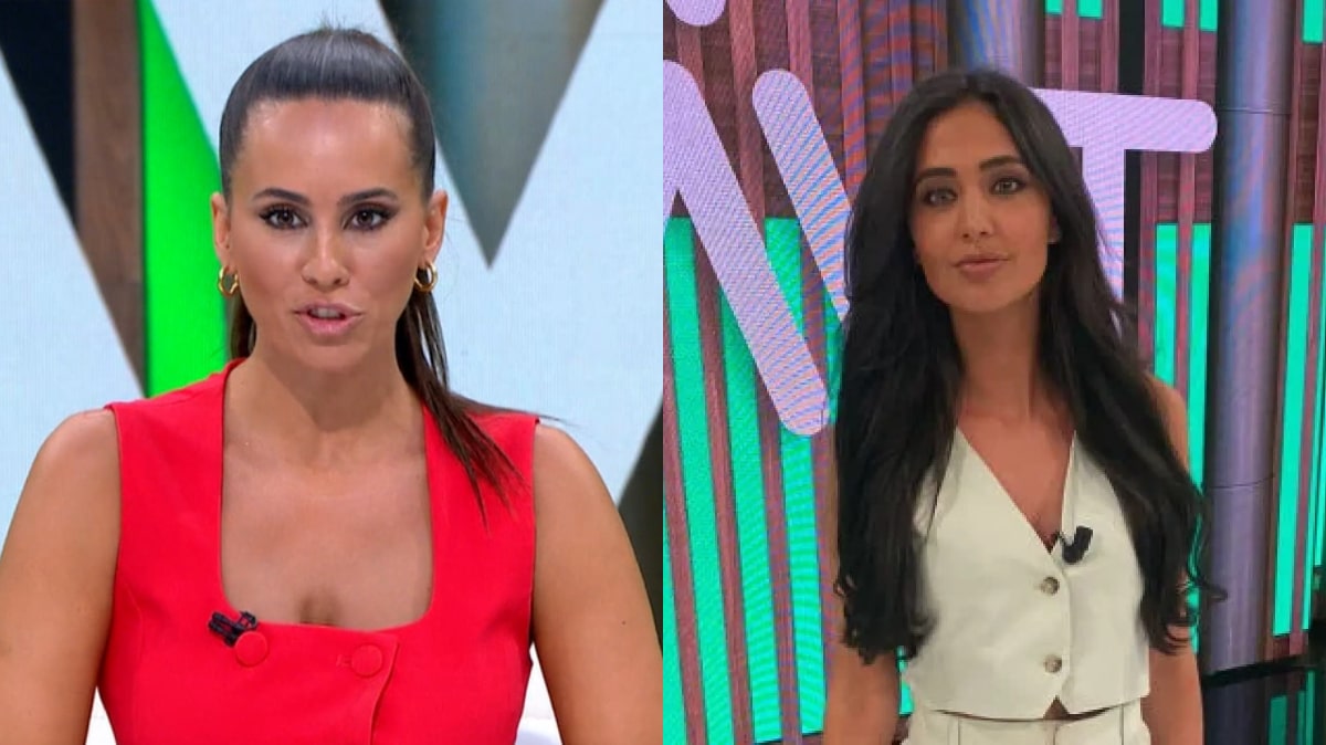 Marina Valdés y María Lamela, presentadoras de 'Más vale tarde'.