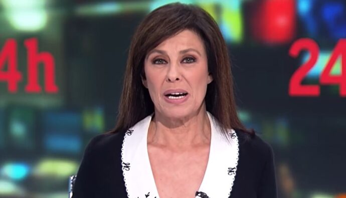 Beatriz Pérez-Aranda en el Canal 24 Horas.