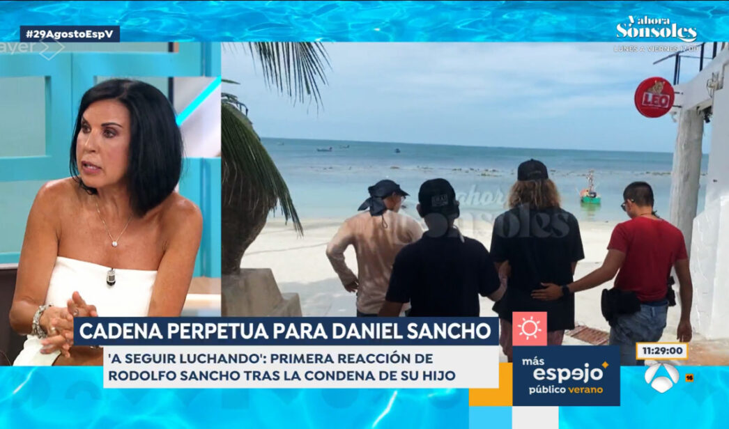 Beatriz de Vicente habla de la sentencia a Daniel Sancho