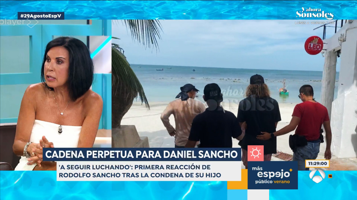 Beatriz de Vicente habla de la sentencia a Daniel Sancho