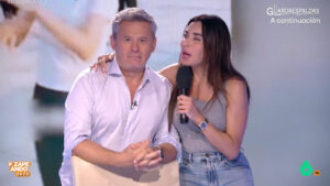 Miki Nadal y Pilar Rubio en 'Zapeando'