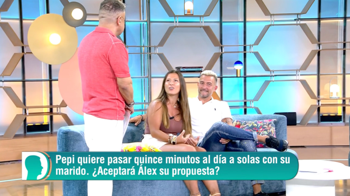 Jorge Javier Vázquez, Pepi y Álex en 'El Diario de Jorge'