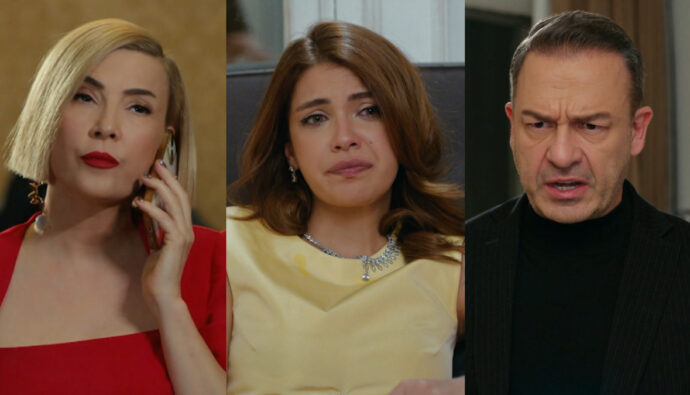 Handan, Kumru y Dogan en 'Pecado original'