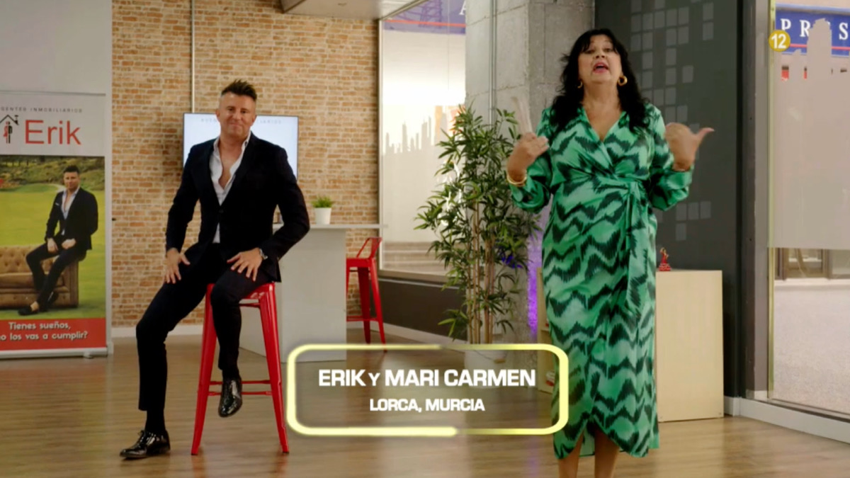 Mari Carmen y Erik en '¿Quién quiere casarse con mi hijo?'