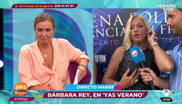 Bárbara Rey lo vuelve a hacer y cuela este mensaje contra Pedro Sánchez desde ‘Y ahora Sonsoles’