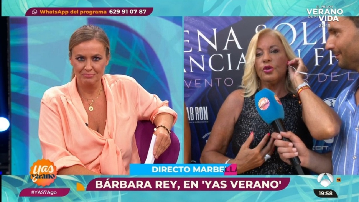 Bárbara Rey lo vuelve a hacer y cuela este mensaje contra Pedro Sánchez desde 'Y ahora Sonsoles'