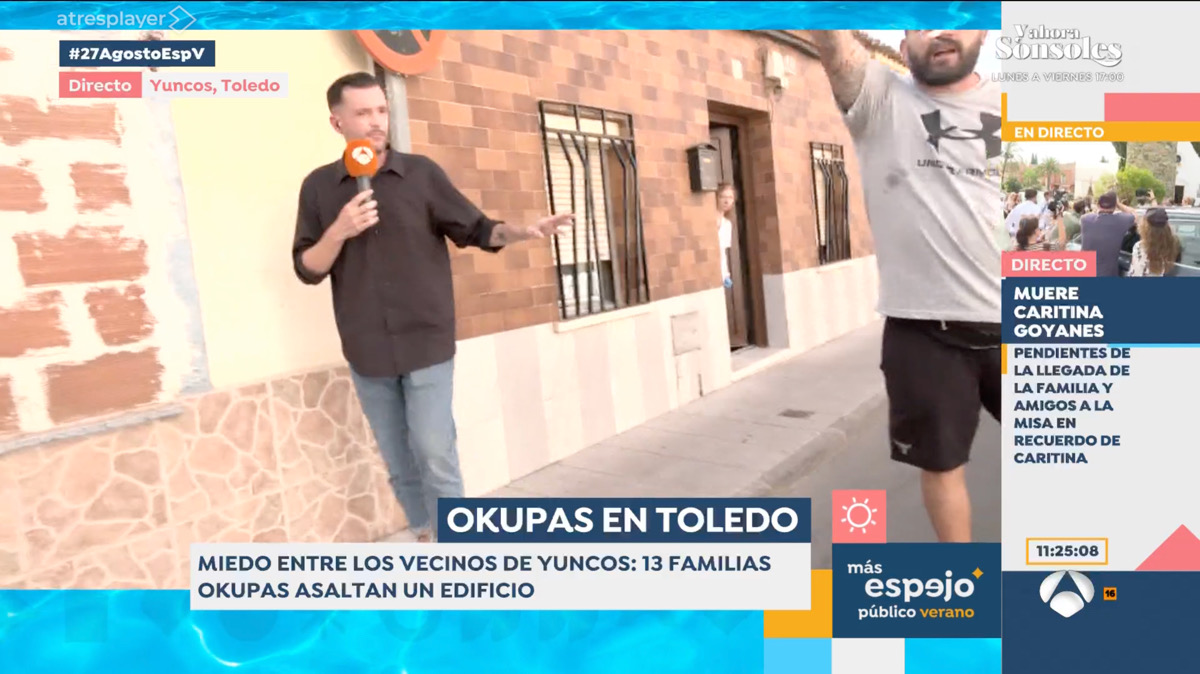 Javi Fuentes en 'Espejo Público'