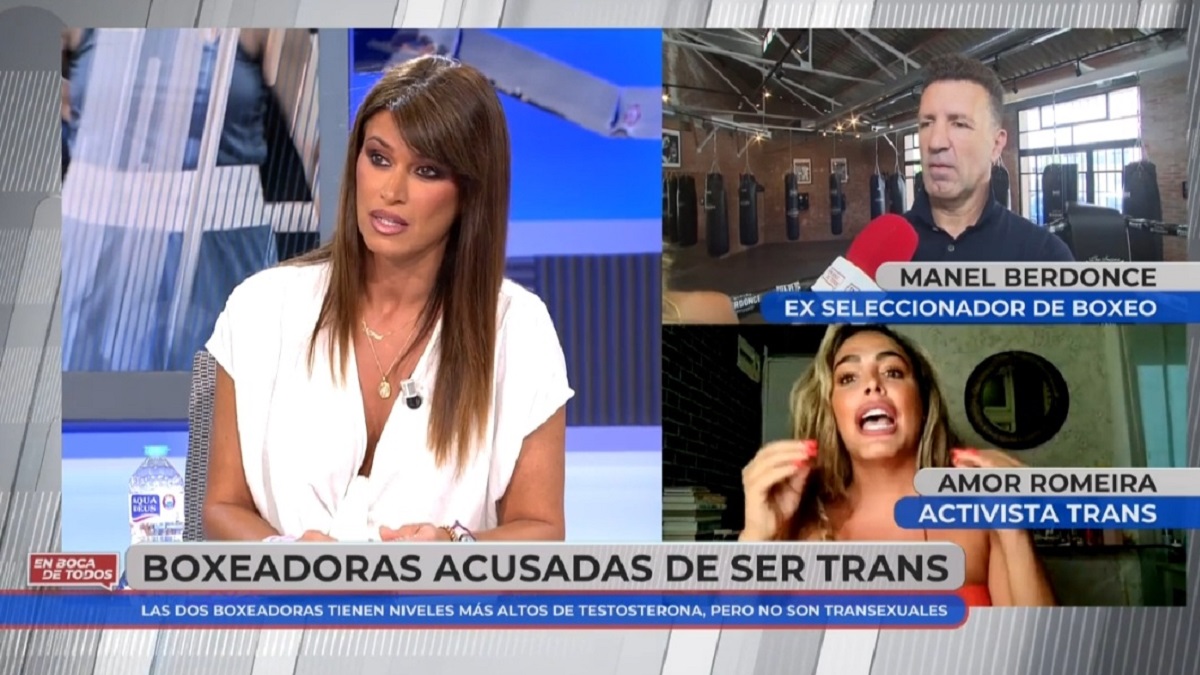 Amor Romeira se engancha con Sonia Ferrer por su 'transfobia' en 'En boca de todos': "Hasta las narices"