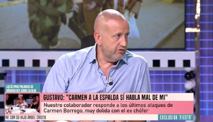 Gustavo dice ‘basta’ a las Campos en ‘Fiesta’ y explica por qué bloqueó a Carmen Borrego