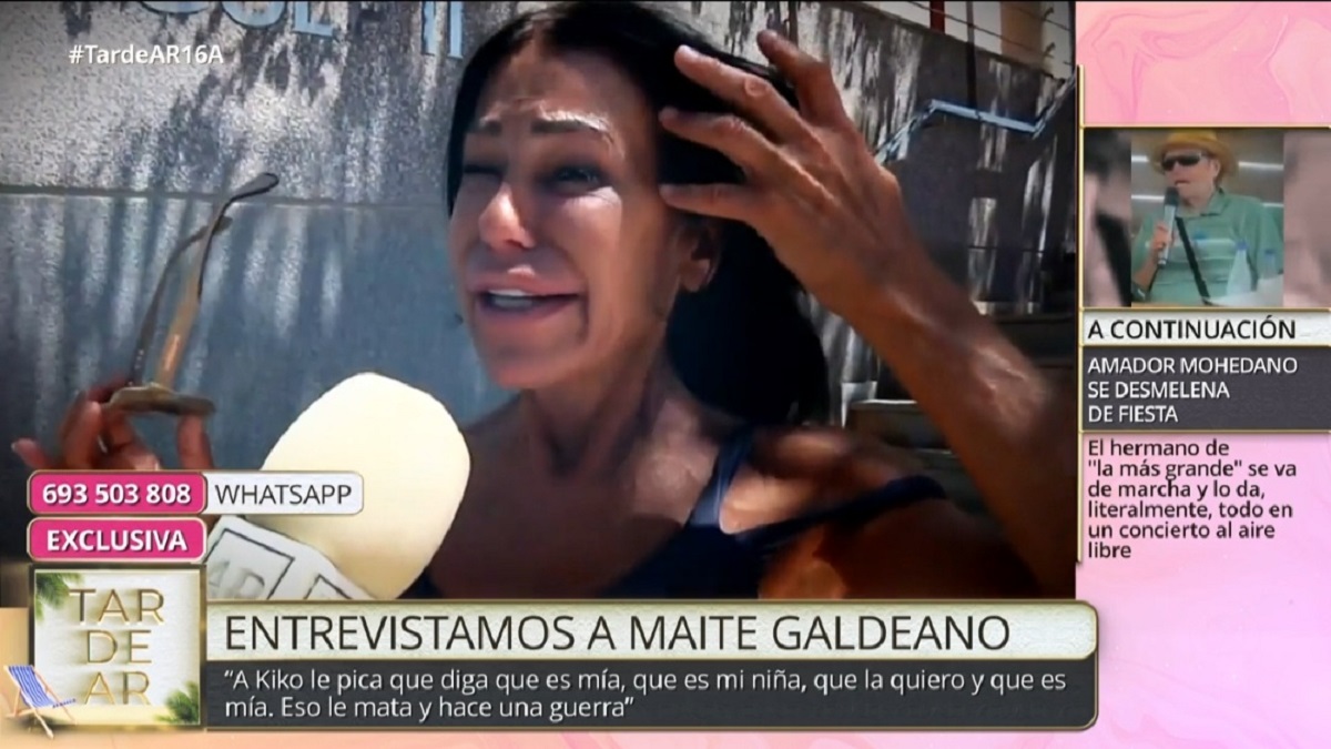 Maite Galdeano da un vuelco con este  desgarrador perdón a Sofía: "Písame la cabeza..."