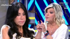 Maite Galdeano y Terelu Campos en 'De Viernes'.