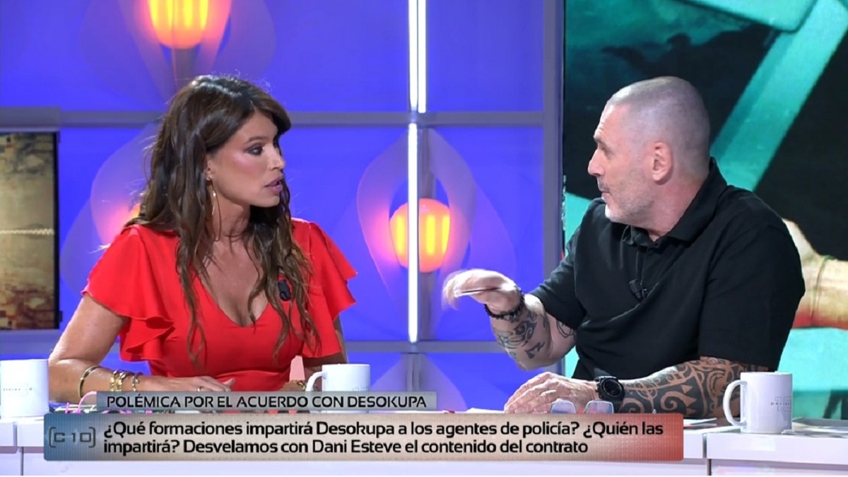 El tenso encontronazo de Sonia Ferrer  con un invitado de corte neonazi en Cuatro: "Mierda de televisión"