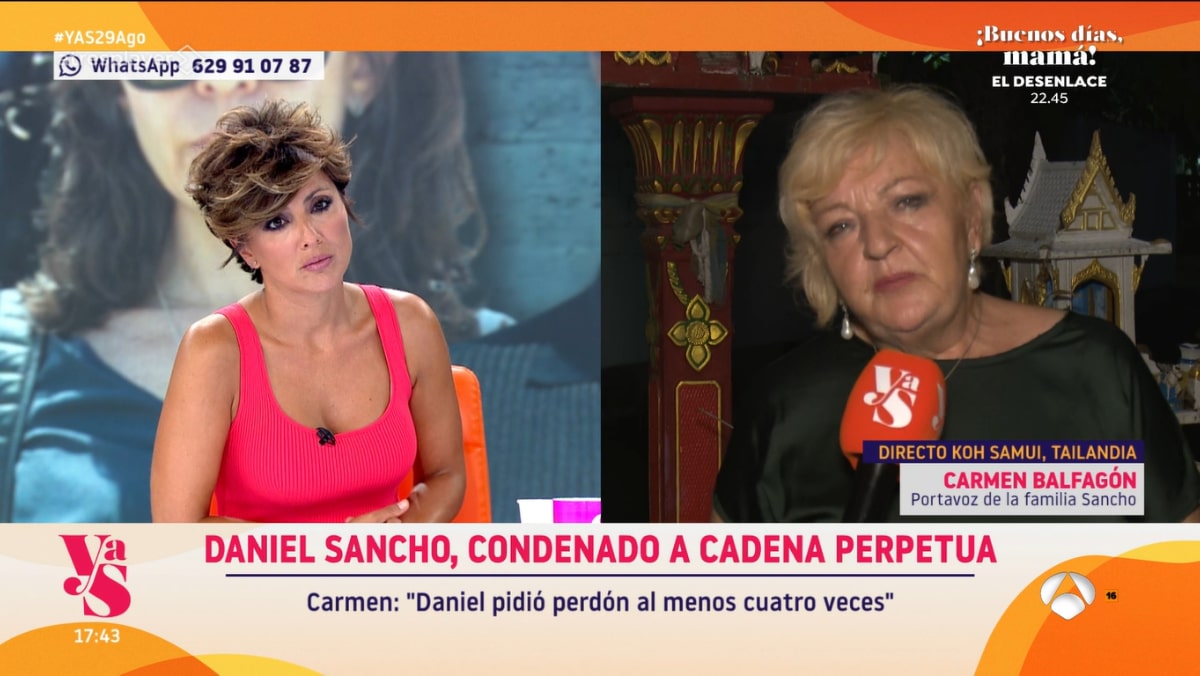 Carmen Balfagón y Sonsoles Ónega en 'Y ahora Sonsoles'.