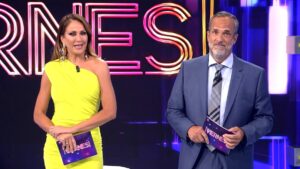 Beatriz Archidona y Santi Acosta en 'De Viernes'.