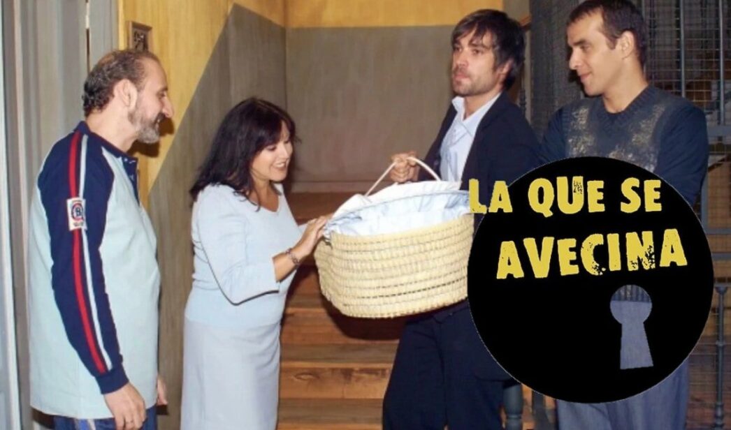 José Luis Gil, Loles León, Adriá Collado y Luis Merlo en 'Aquí no hay quien viva'.