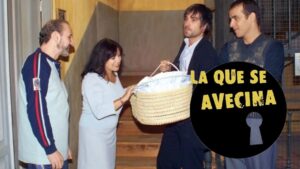 José Luis Gil, Loles León, Adriá Collado y Luis Merlo en 'Aquí no hay quien viva'.