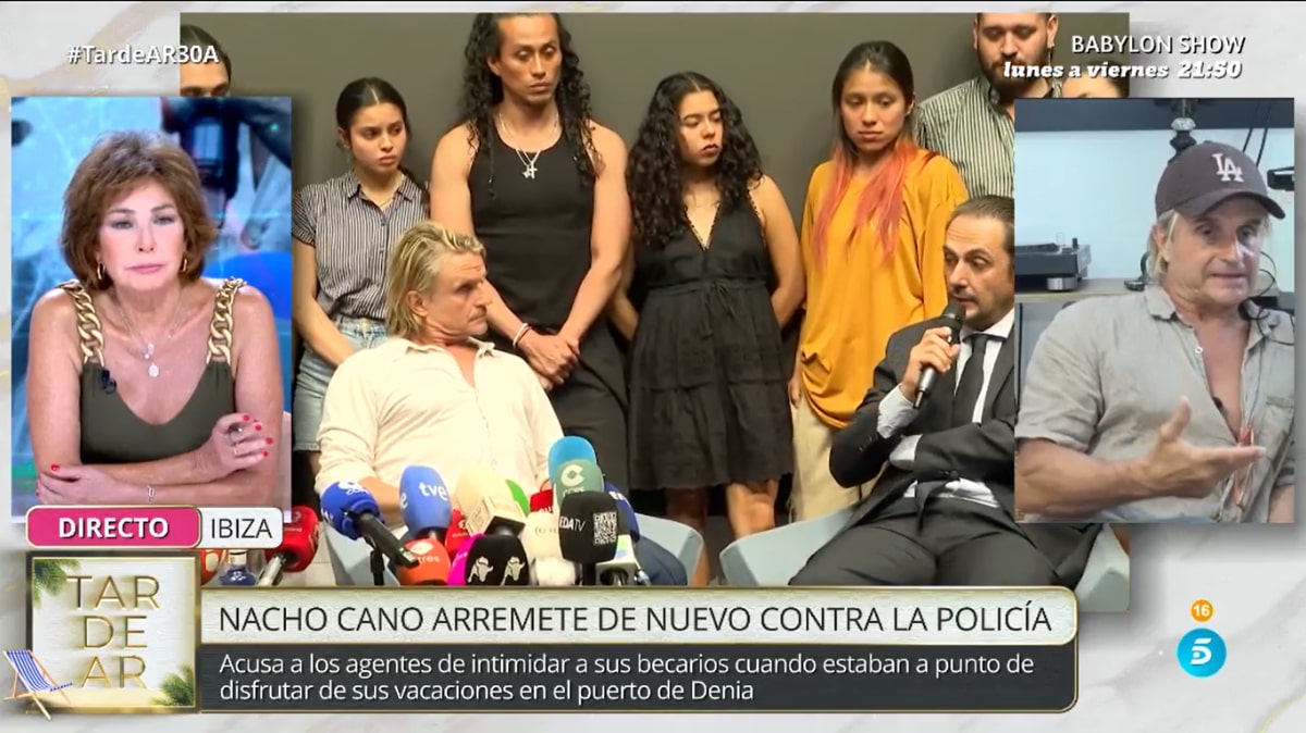 Nacho Cano se enfrenta a Ana Rosa en 'TardeAR' y le da plantón en directo: "No voy a seguir"