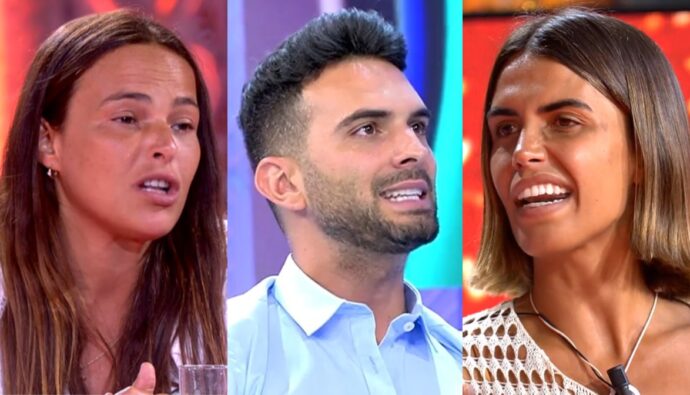 Marta Peñate, Suso Álvarez y Sofía Suescun.