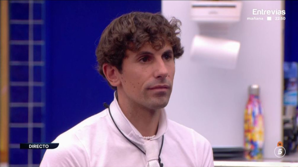 Óscar en la casa de 'Gran Hermano'