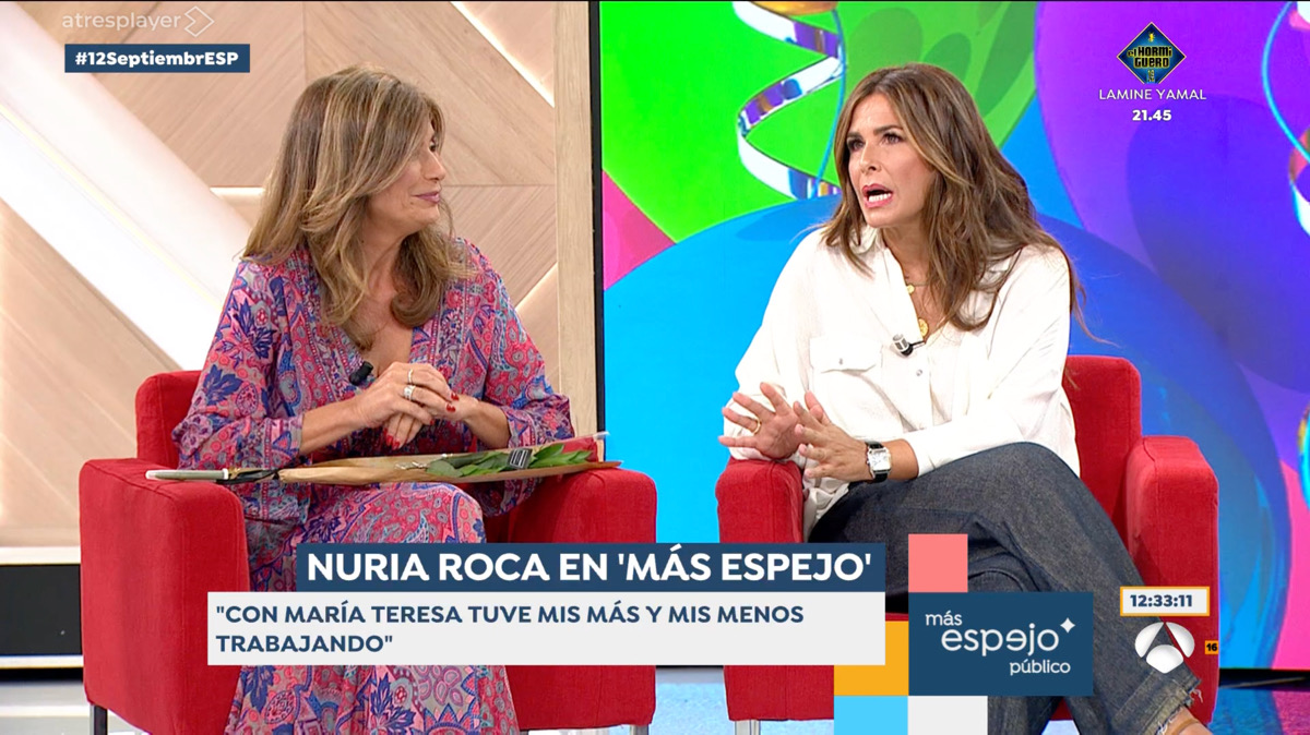 Gema López y Nuria Roca en 'Espejo Público'