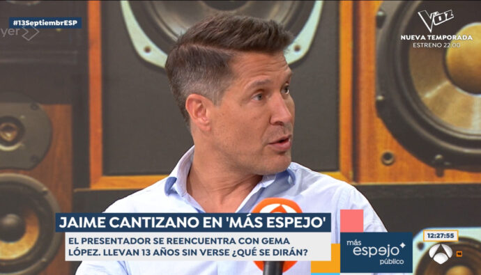 Jaime Cantizano en 'Espejo Público'