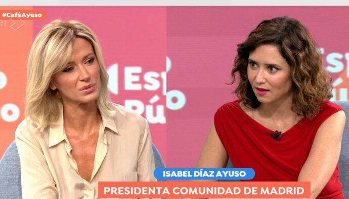 Susanna Griso e Isabel Díaz Ayuso