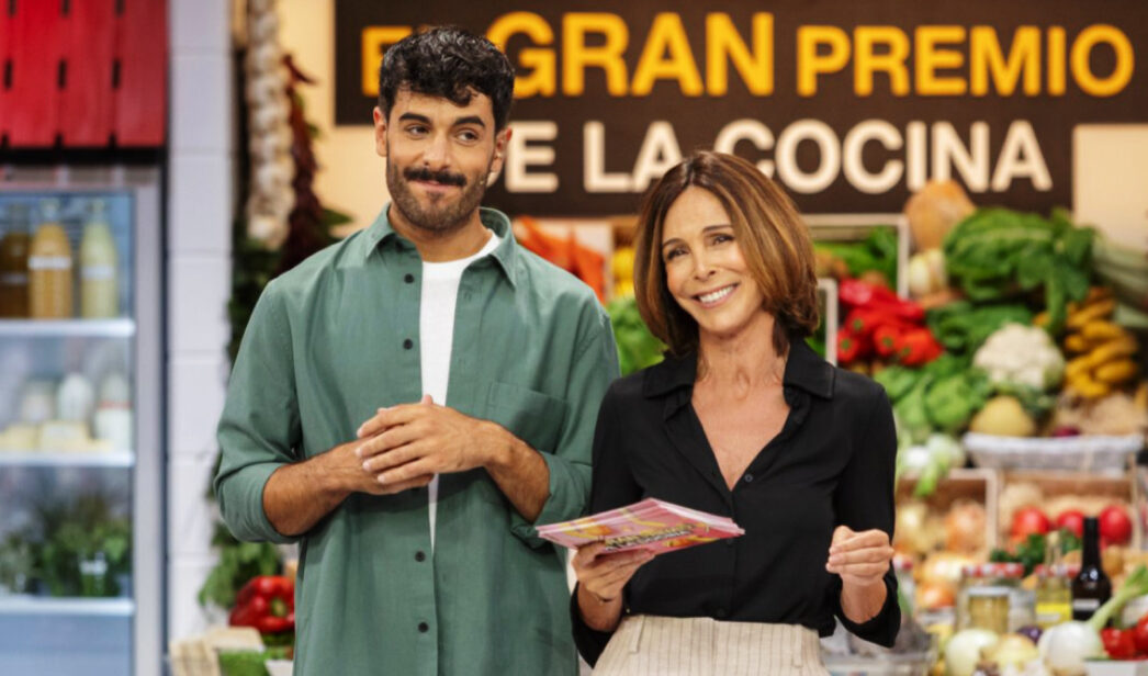 German González y Lydia Bosch en 'El gran premio de la cocina'