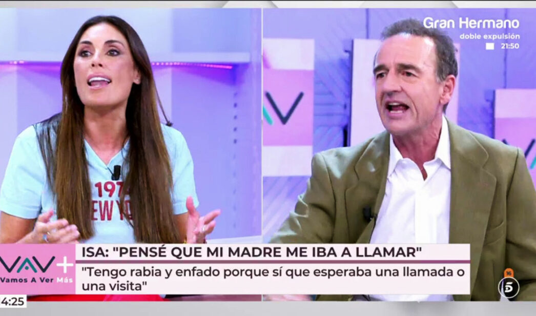 Isabel Rábago y Alessandro Lequio en 'Vamos a ver'