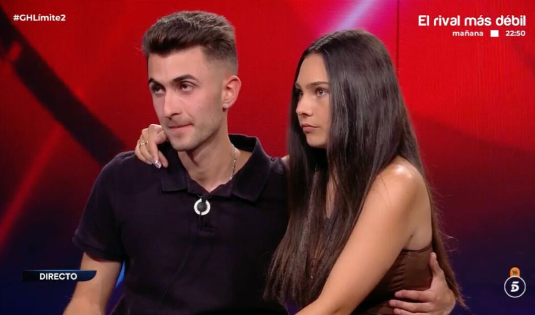 Nerea junto a Luis en 'Gran Hermano'