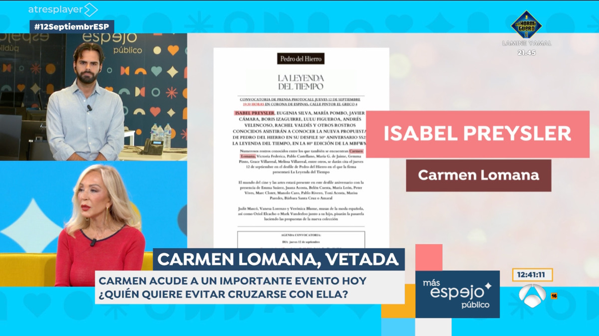 Carmen Lomana en 'Espejo Público'