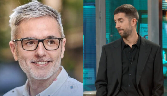 Mikel López Iturriaga y David Broncano en 'La Revuelta'