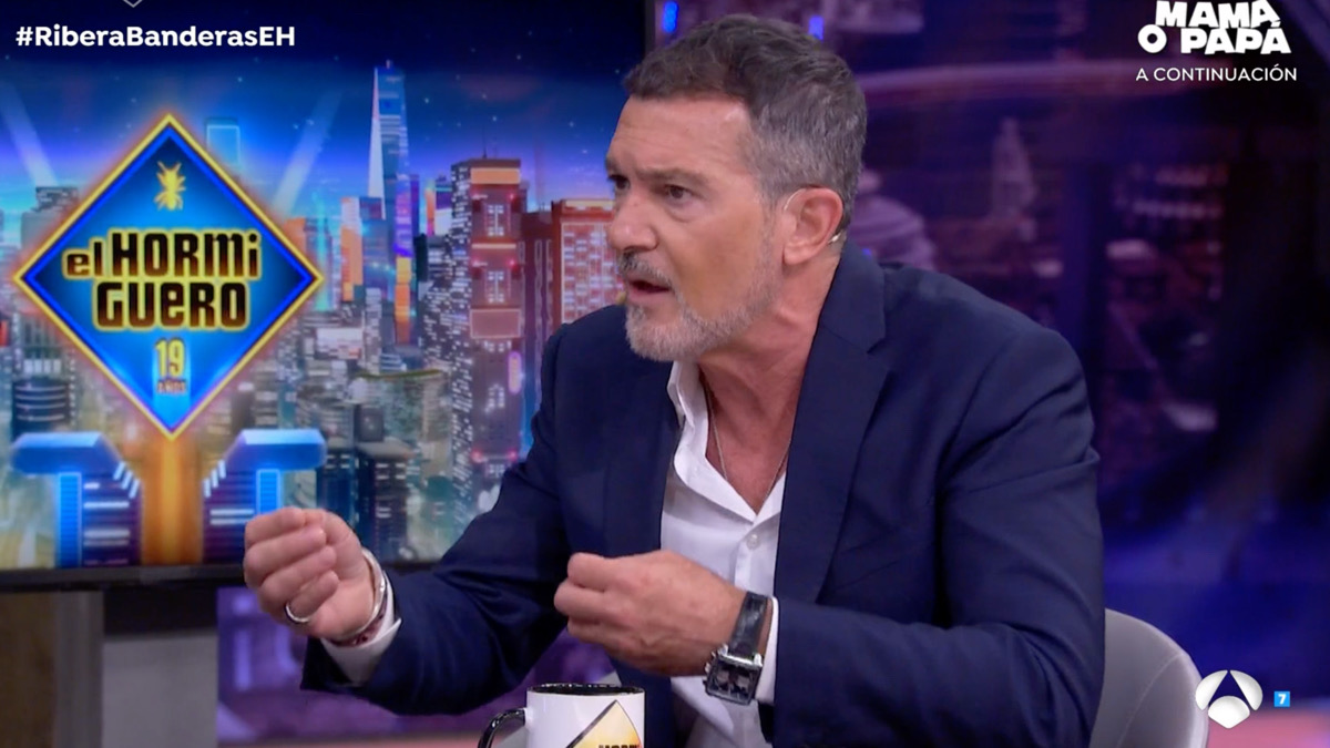 Antonio Banderas en 'El Hormiguero'