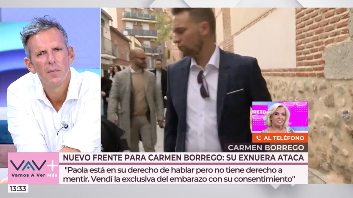 Carmen Borrego conecta en directo con Joaquín Prat en 'Vamos a ver'