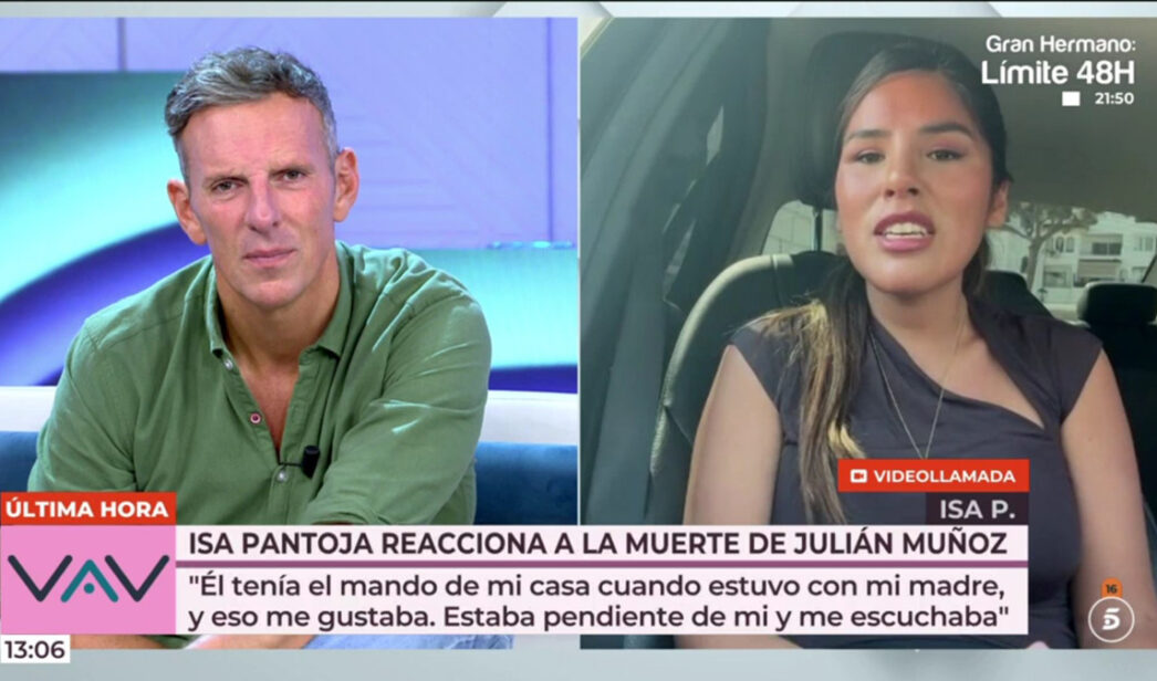 Isa Pantoja entra en 'Vamos a ver' ante la muerte de Julián Muñoz