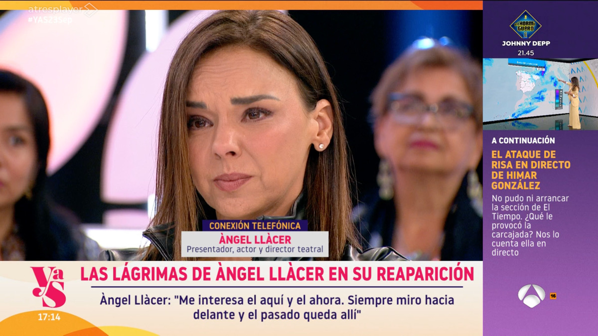 Chenoa habla con Àngel Llàcer en 'Y ahora Sonsoles'