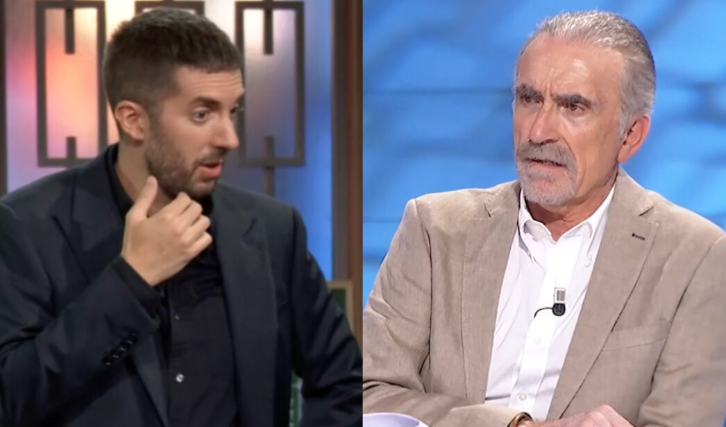 David Broncano en 'La Revuelta' y Juan y Medio