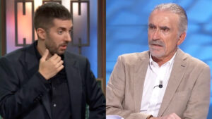 David Broncano en 'La Revuelta' y Juan y Medio