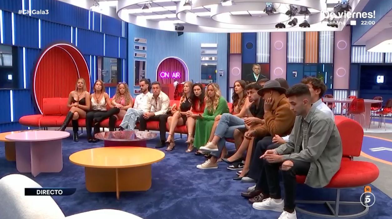 Concursantes de 'Gran Hermano' en la tercera gala