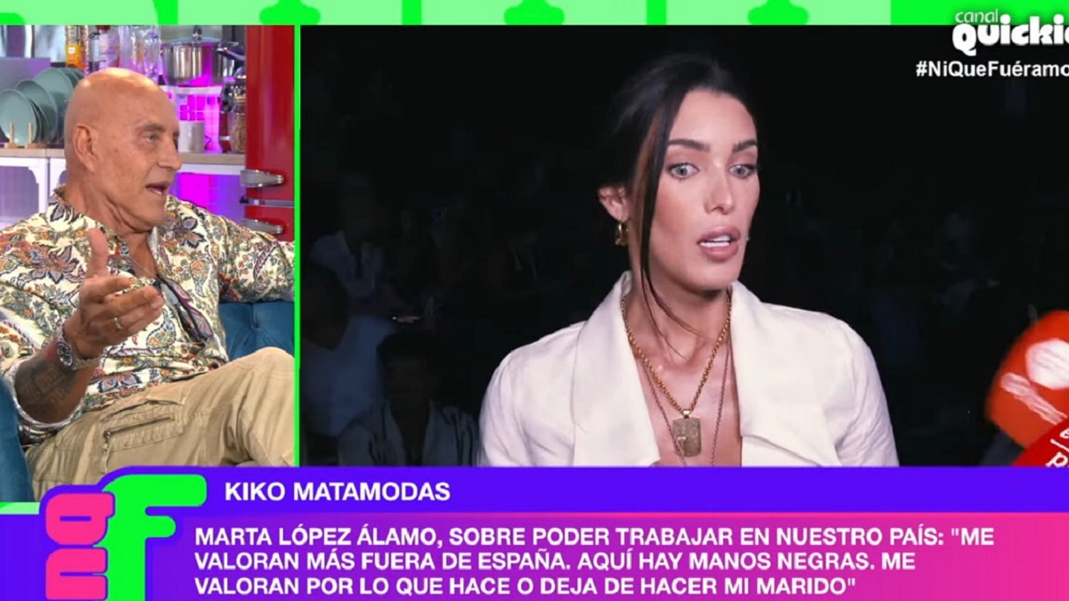 Kiko Matamoros denuncia el "bullying" que sufre su mujer Marta López Álamo en el trabajo