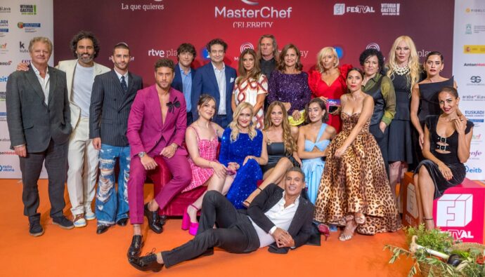 Concursantes de 'MasterChef Celebrity 9' en el FesTVal.