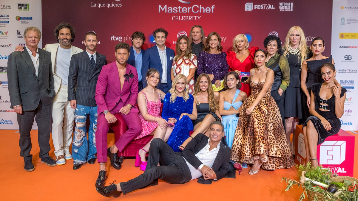 Concursantes de 'MasterChef Celebrity 9' en el FesTVal.