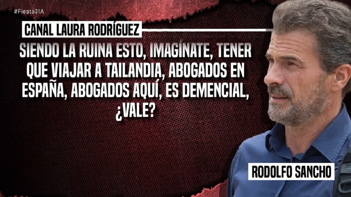 El programa 'Fiesta' pone a Rodolfo Sancho en el disparadero por la filtración que hace pública