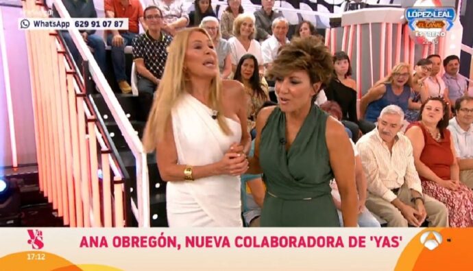 Ana Obregón se lleva un inesperado corte de Sonsoles Ónega en su debut: «Eso ahórratelo»