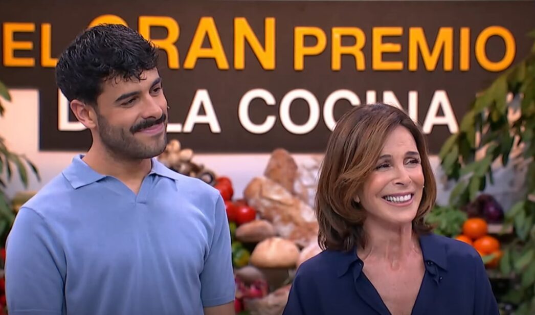 Lydia Bosch y Germán González en 'El gran premio de la cocina'.