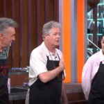 Francis Lorenzo, Juan Luis Cano y Marina Rivers en 'MasterChef Celebrity 9'.