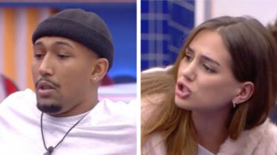 Adrián y Maica dentro de la casa de 'Gran Hermano'