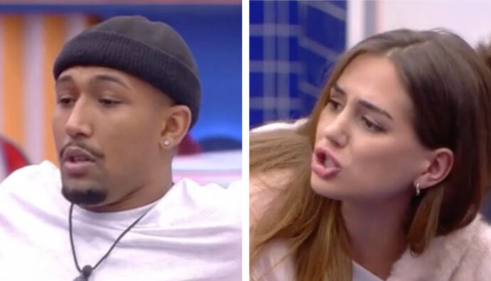 Adrián y Maica dentro de la casa de 'Gran Hermano'