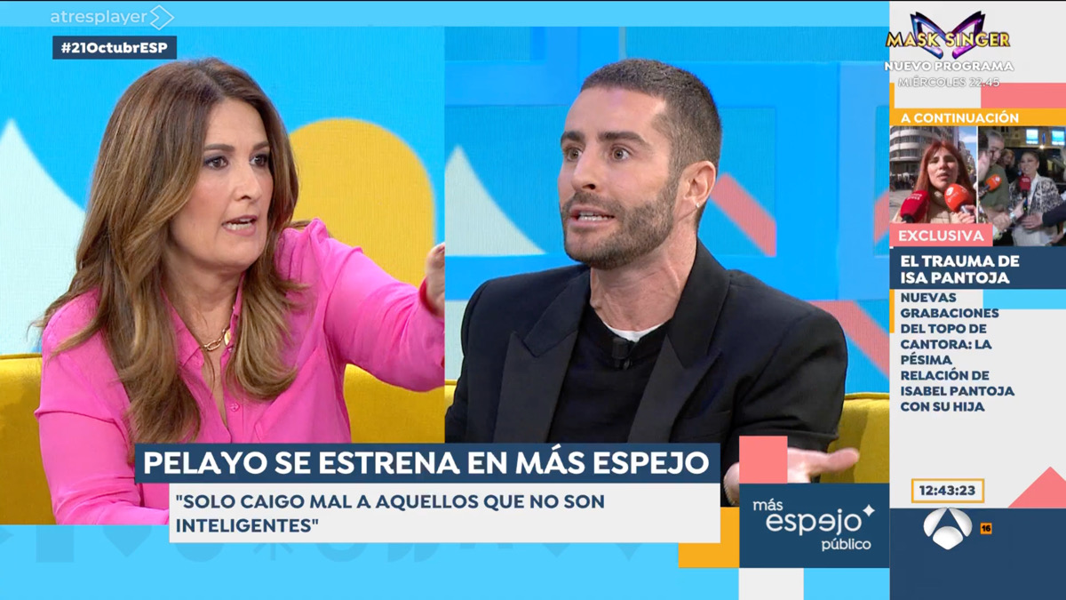 Laura Fa y Pelayo Díaz en 'Espejo Público'